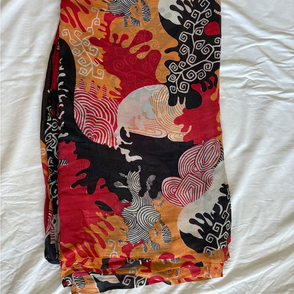 French Chiffon Saree